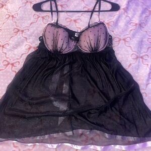 Vintage Victorias Secret Night Slip🖤
🎀coquette coree 36C